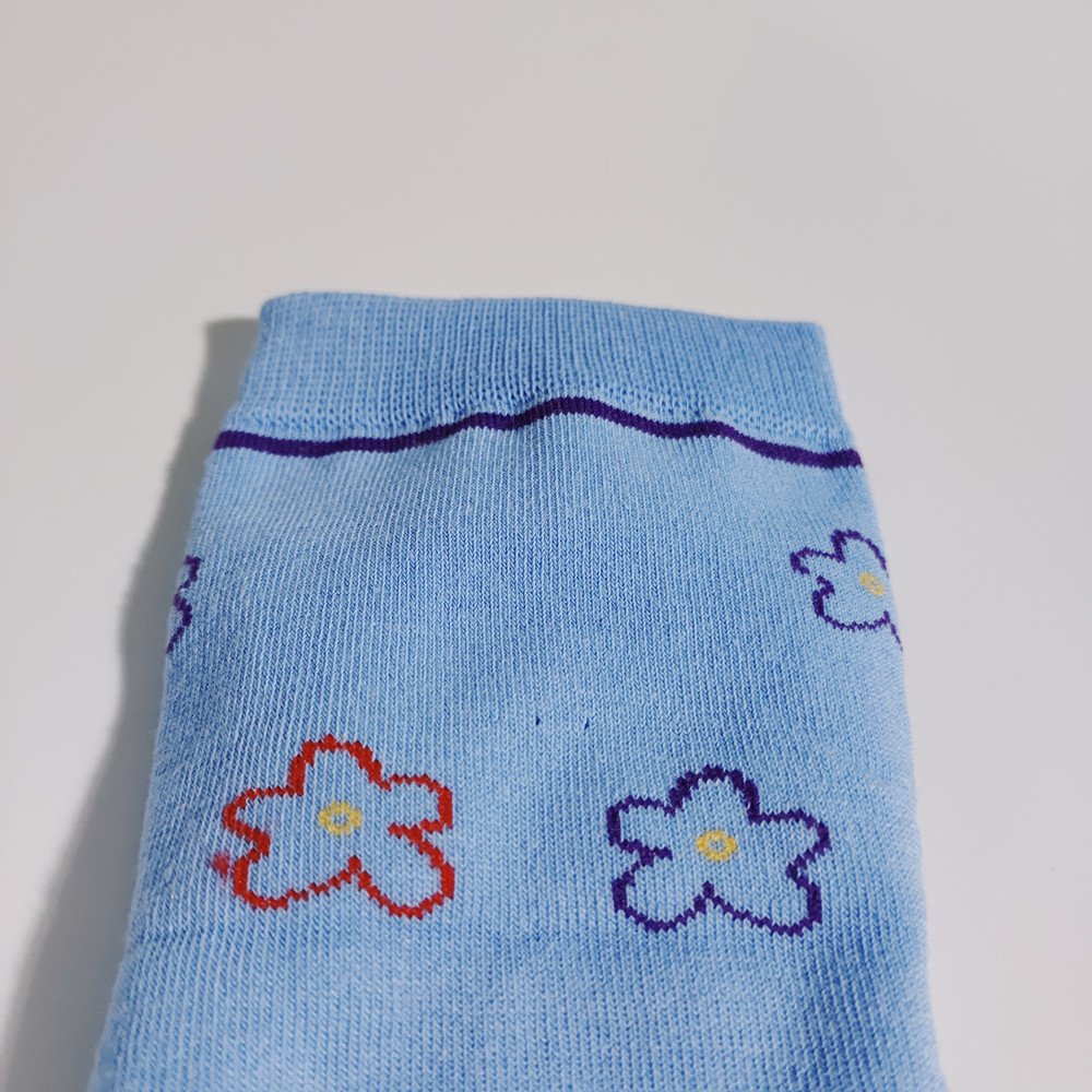wts 006 cute floral toe socks for women | breathable cotton five finger socks | casual & daily wear wts 006 cute floral toe socks for women | breathable cotton five finger socks | casual & daily wear